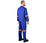 Technician 100% Cotton Conti Suit - Reflective Arms & Legs - Orange Tape - Image 2