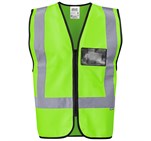 Hi-Viz Reflective Full Zip Vest - Image 7