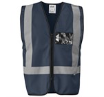 Hi-Viz Reflective Full Zip Vest - Image 6