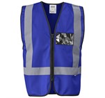 Hi-Viz Reflective Full Zip Vest - Image 2