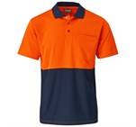 Inspector Two-Tone Hi-Viz Golf Shirt - Image 3