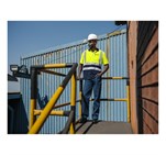 Surveyor Two-Tone Hi-Viz Reflective Golf Shirt - Image 4