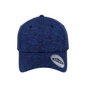 U15608ACTBLUE - Uflex 6P Curved Peak Snapback - Active Blue / Standard Size