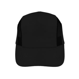 P17040BLACK/BL - Multi-Sport Mesh Cap - Black/Black