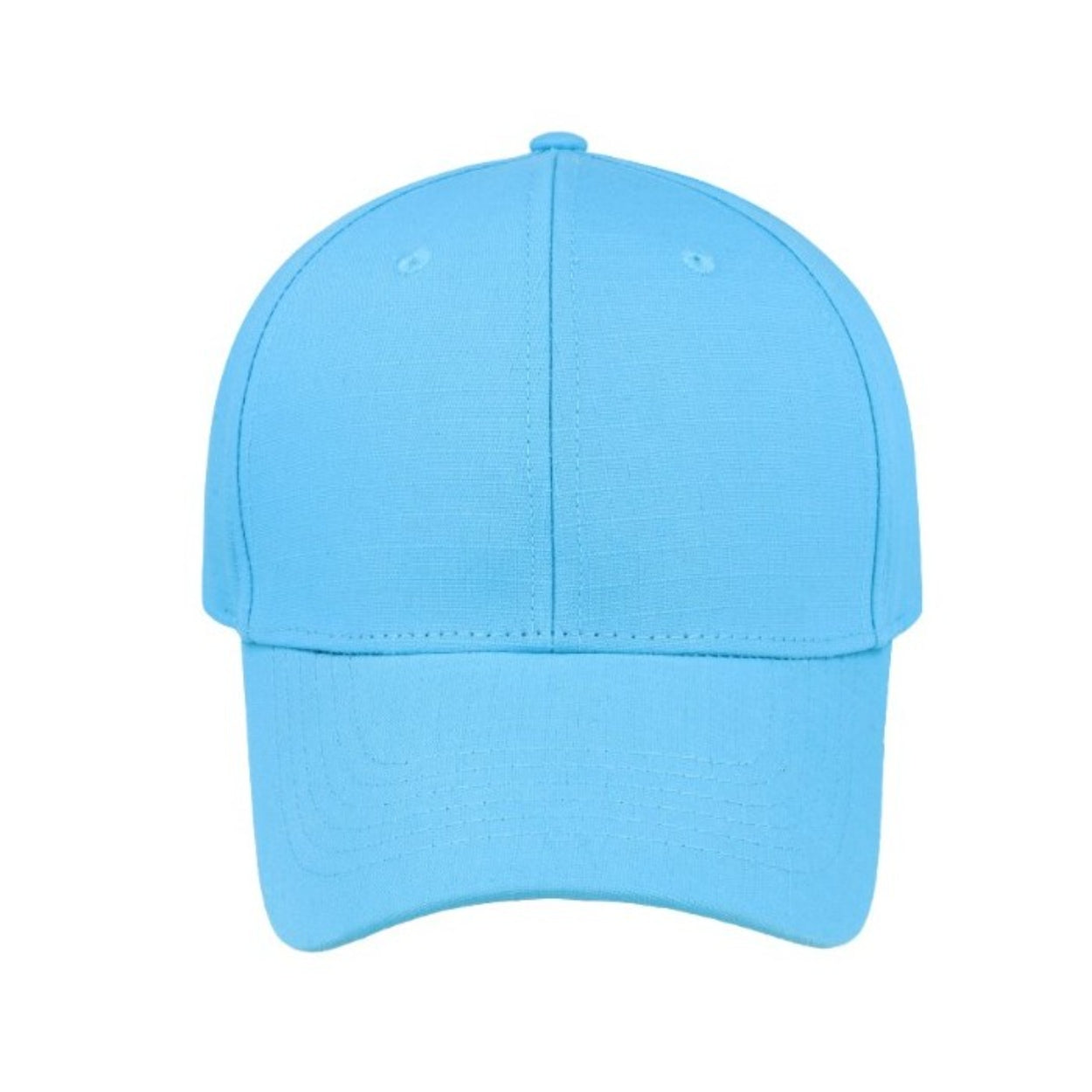 S21600SEABLUE - Ripstop 6 Panel Cap - Blue