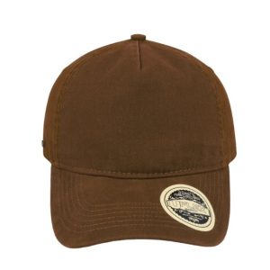 U15511BROWN - Uflex Vintage 5P Strap back - Brown