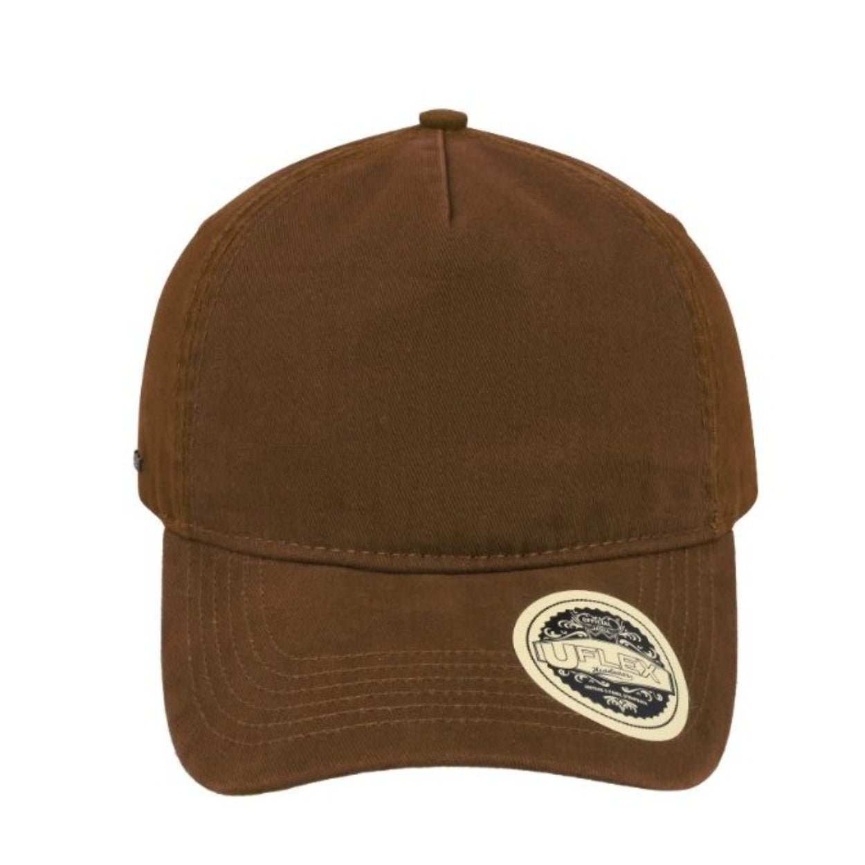 U15511BROWN - Uflex Vintage 5P Strap back - Brown