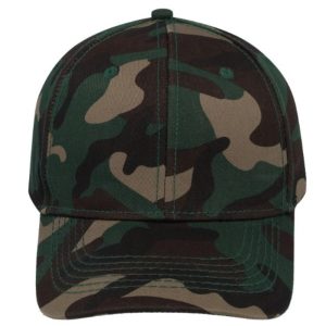 6027CAMOGREEN - Camo Hunter Cap - Camo Green