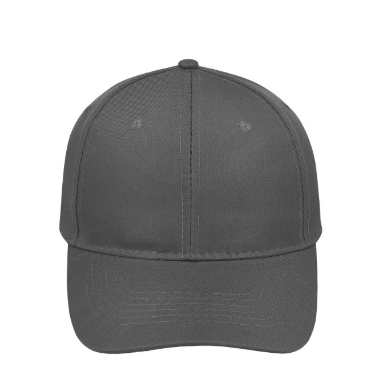 V22600CHARCOAL - 6 Panel Promo Cap - Charcoal