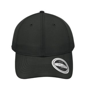 U15618CHAR - Uflex High Tech 6P Curved Peak - Charcoal