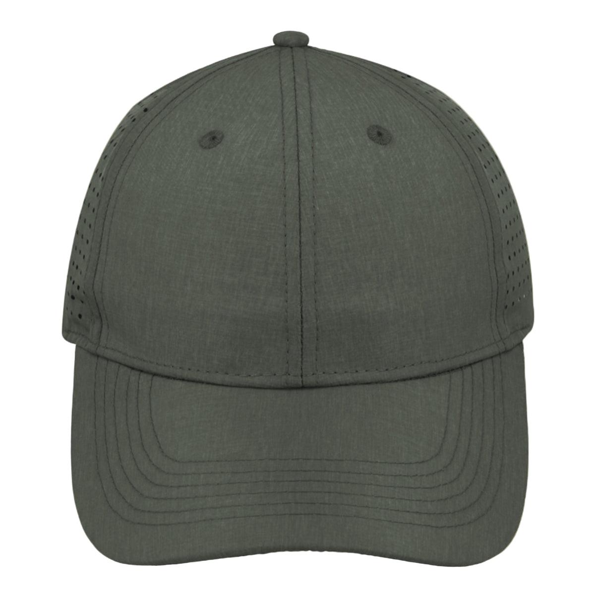 P23600DKGREY - Ultra Melange 6 Panel Cap - Dark Grey