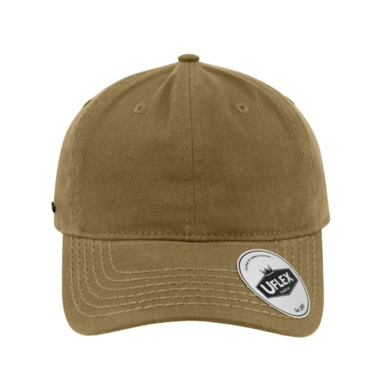 U15614DARK TAN - Uflex Waxed Cotton Canvas 6P - Dark Tan
