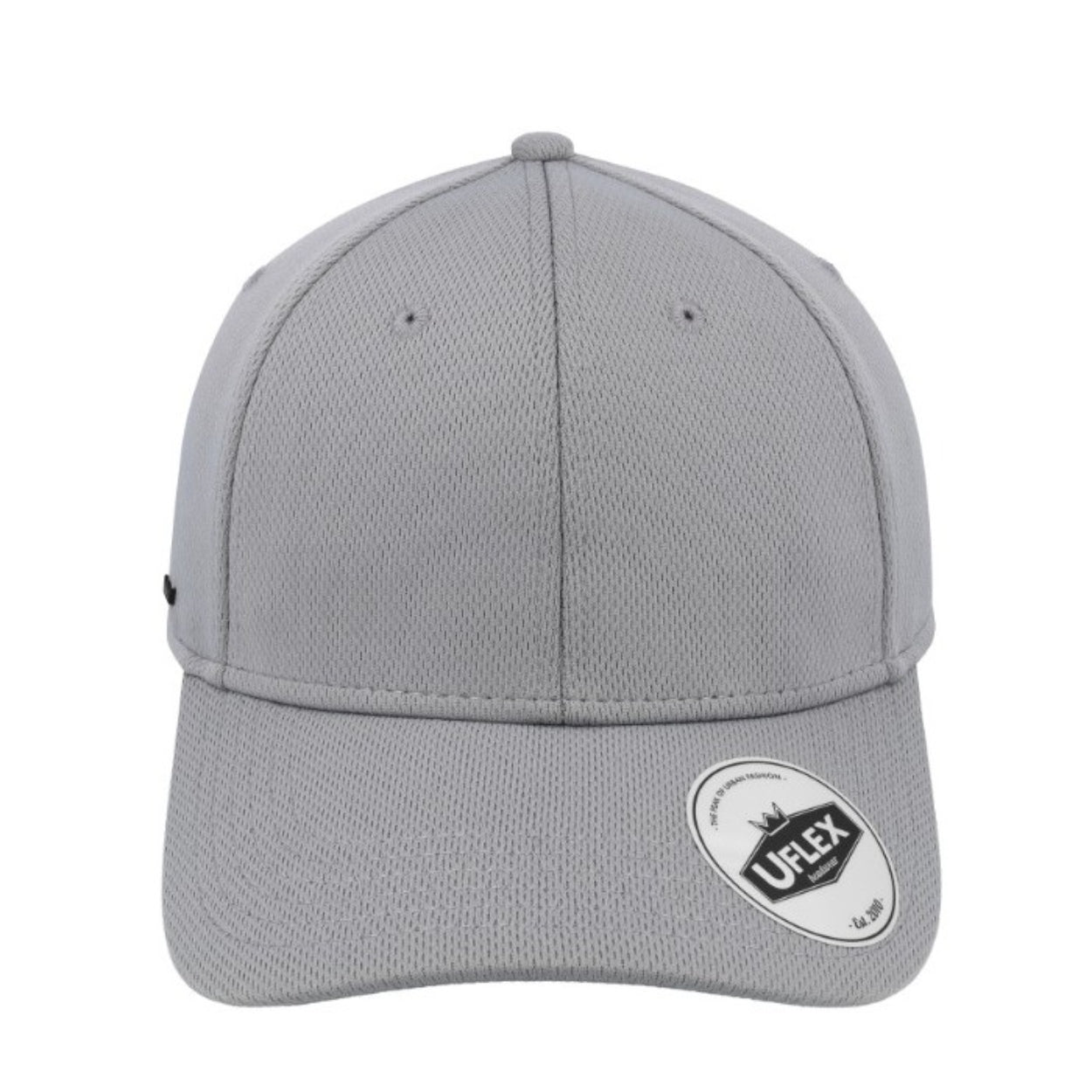 U20603GREY - Uflex Poly Recycled Birdseye - Grey