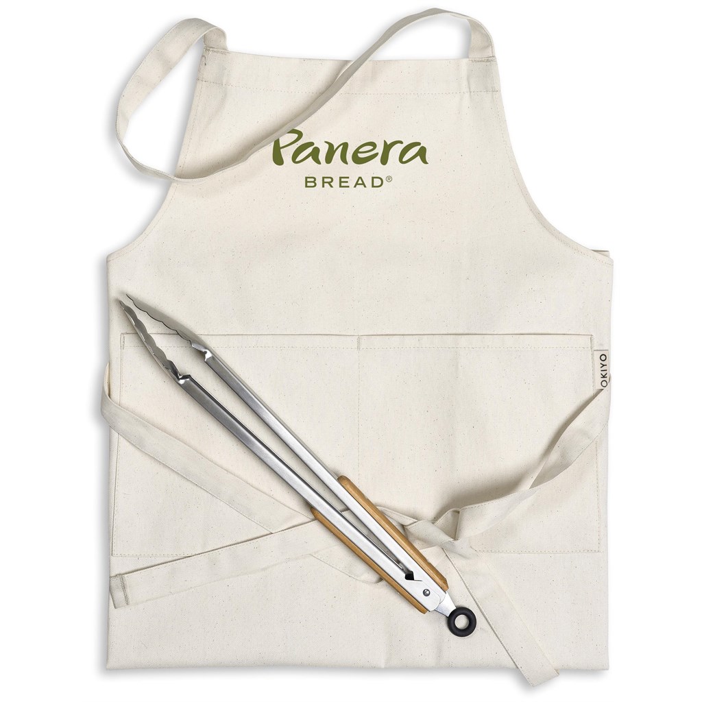 Okiyo Gohan Cotton Apron - Image 2