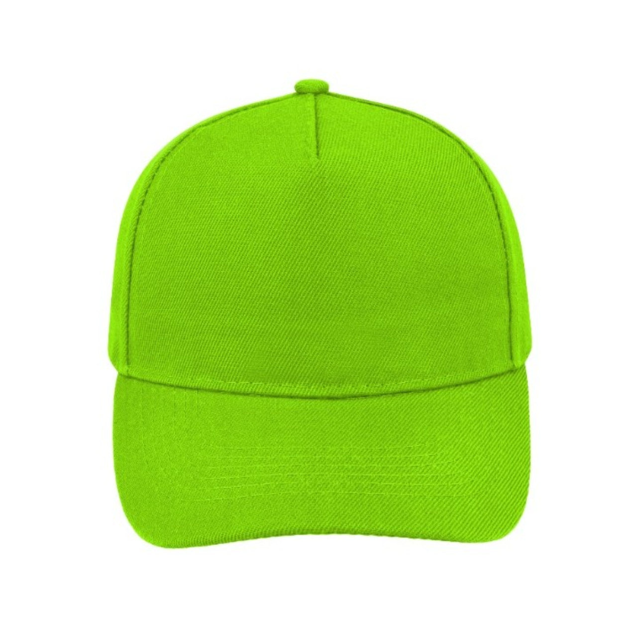 V5038LIME - 5 Panel Acrylic Cap - Lime