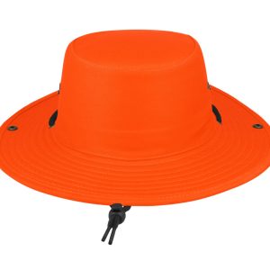 S6048LUMOORAN-M - Safari Wide Brim - Lumo Orange / Medium