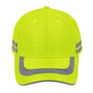 W22600LUMOYELLO - Safety Reflective Cap - Lumo Yellow