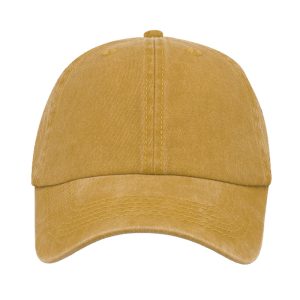 C10606MUSTARD - Max Wash Dad Cap - Mustard