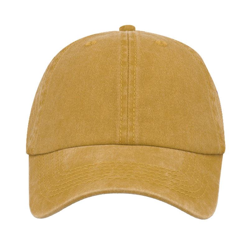 C10606MUSTARD - Max Wash Dad Cap - Mustard