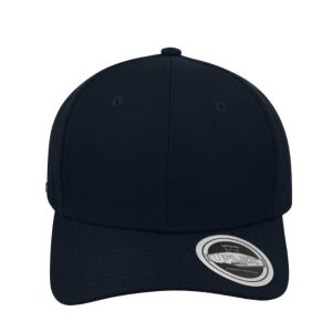 KU15608NAVY - Uflex Youth Snapback 6P Curved - Navy