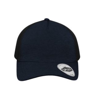 U21503RQNVY - 5 Panel RQ Trucker Cap - Navy