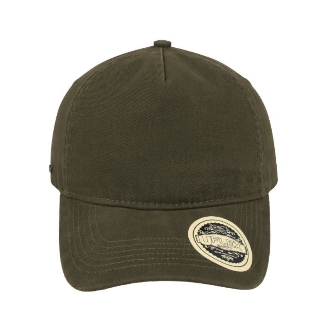 U15511OLIVE - Uflex Vintage 5P Strap back - Olive