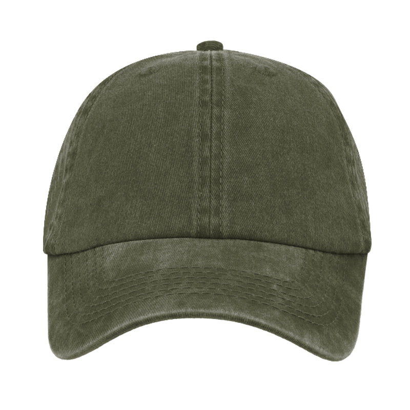 C10606OLIVE - Max Wash Dad Cap - Olive