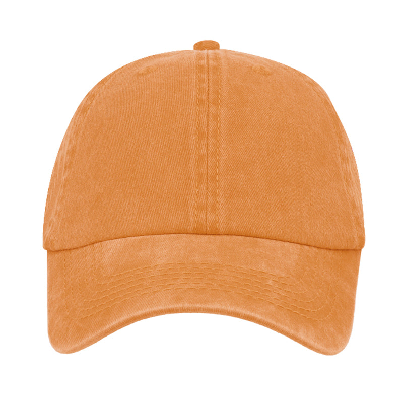 C10606ORANGE - Max Wash Dad Cap - Orange