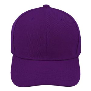 B6038PURPLE - Value Fade Resistant Cap - Purple