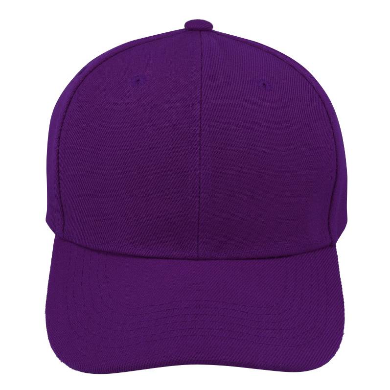 B6038PURPLE - Value Fade Resistant Cap - Purple
