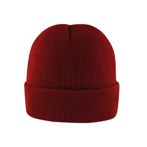VB001RED - Value Cuffed Beanie - Red