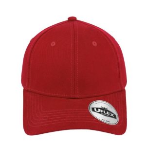 KU15603RED-L/XL - Uflex Youth Pro Style Cap - Red / Large/Xtra Larg
