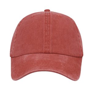 C10606RED - Max Wash Dad Cap - Red