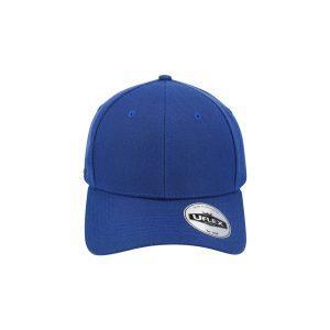 U15608ROYAL - Uflex 6P Curved Peak Snapback - Royal / Standard Size