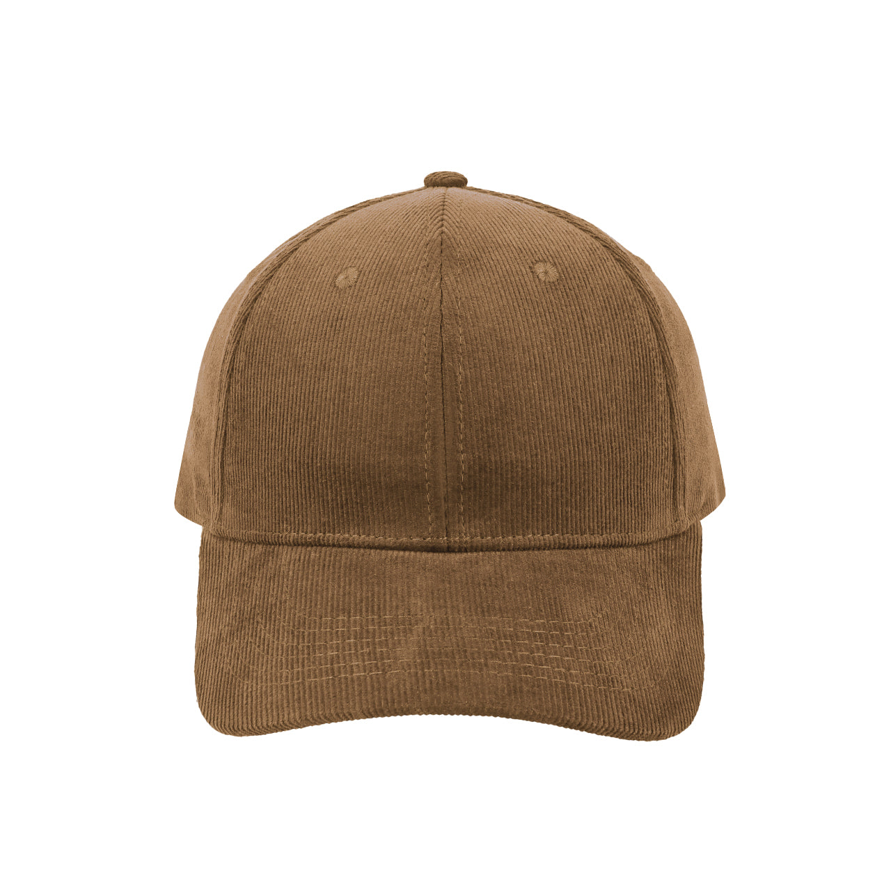 F24600TAN - Corduroy 6 Panel Cap - Tan