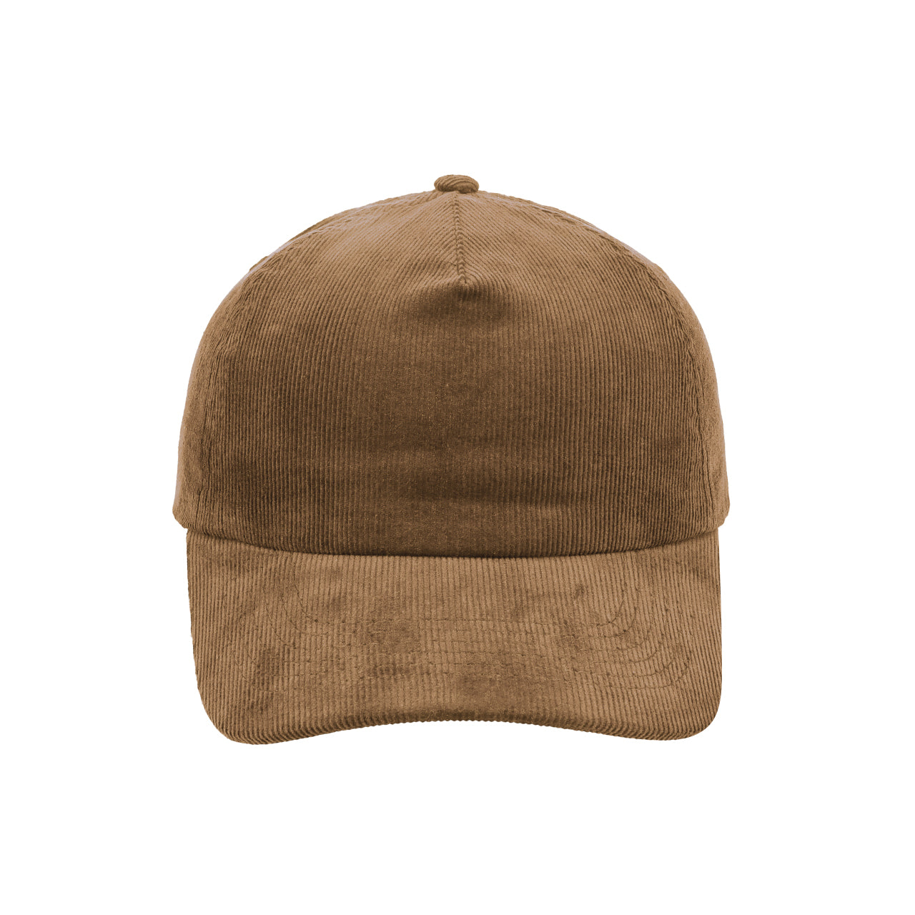 F24501TAN - Corduroy 5 Panel Cap - Tan