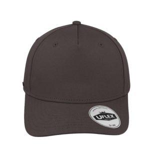 U15518URBANGREY - Uflex 5P Curved Peak Snapback - Urban Grey