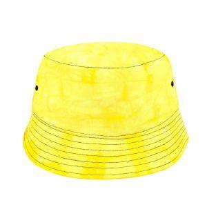 SA22033YELLOW - SA Marble Dye Bucket Hat - Yellow
