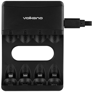 Volkano Extra Series 4-Battery Recharger AA/AAA