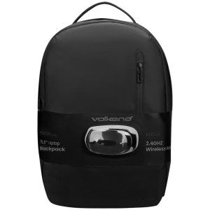 Volkano Focus Series 15.6" Laptop Backpack and Wireless Mouse