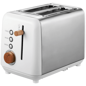 Boden Stark Anson Collection 2 Slice SS Toaster - White