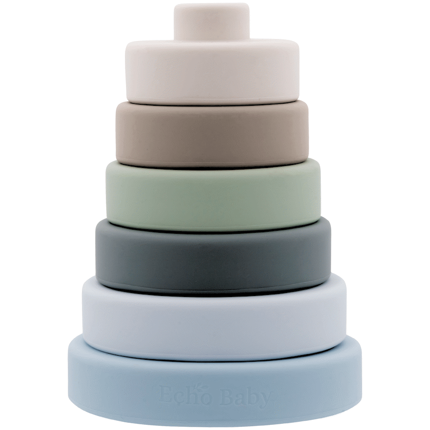 Silicone Stacking Rings - Ocean