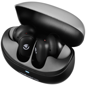 Volkano Sugar-Cube Active Noise Cancelling True Wireless Earphones - Black