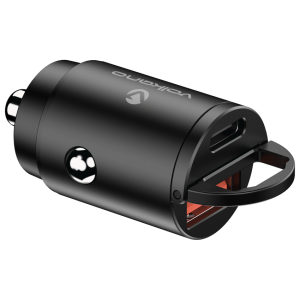 Volkano Obscurix Series 30w PD Dual USB-A and USB-C Ultra Small Car Charger