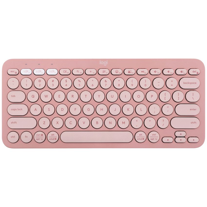 Logitech(R) Pebble Keys 2 K380s - Tonal Rose