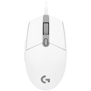 Logitech(R) G203 Lightsync Gaming Mouse - White