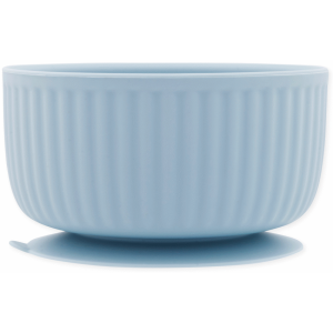 Silicone Suction Bowl - Powder Blue