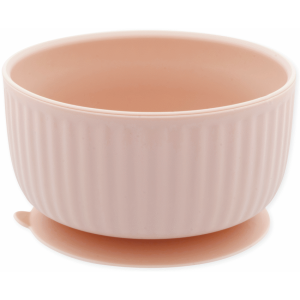 Silicone Suction Bowl - Rose
