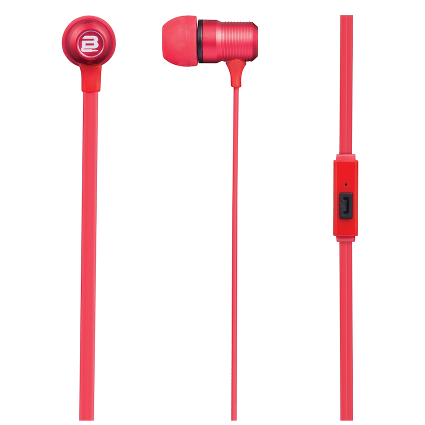 Bounce Beat Series Earphones - Red