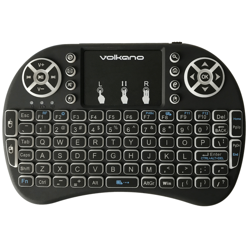 Volkano Control Series Smart TV Remote Control Keyboard and Trackpad